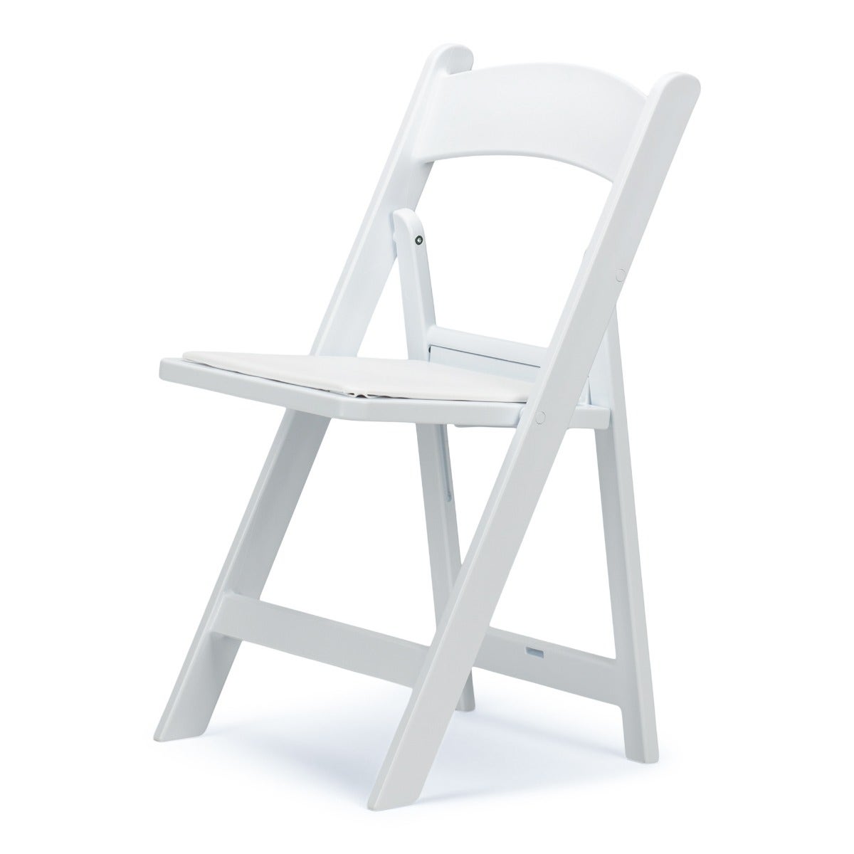 Adult White Garden Folding Chair