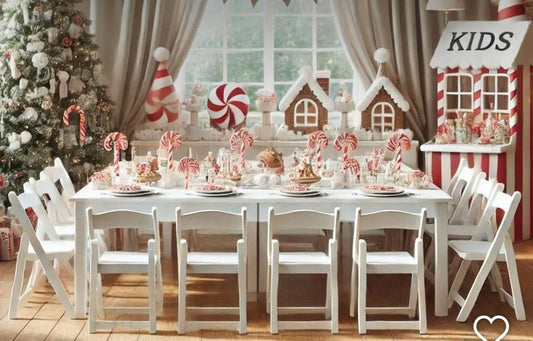 Kids White Resin Chair