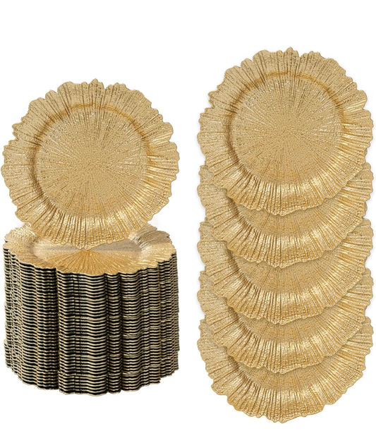 Gold Charger Plates