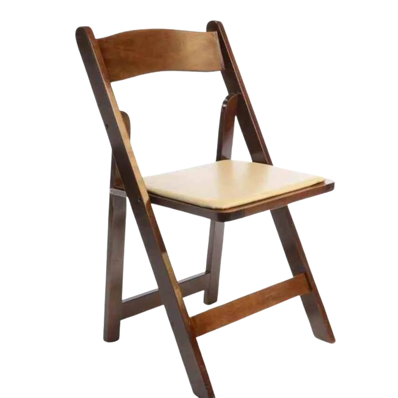 Natural Wood Folding Chair