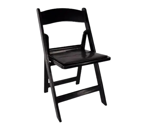 Black Resin Chair